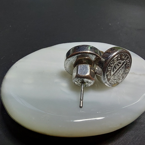 Marc Jacobs silver stud earrings - Picture 5 of 7